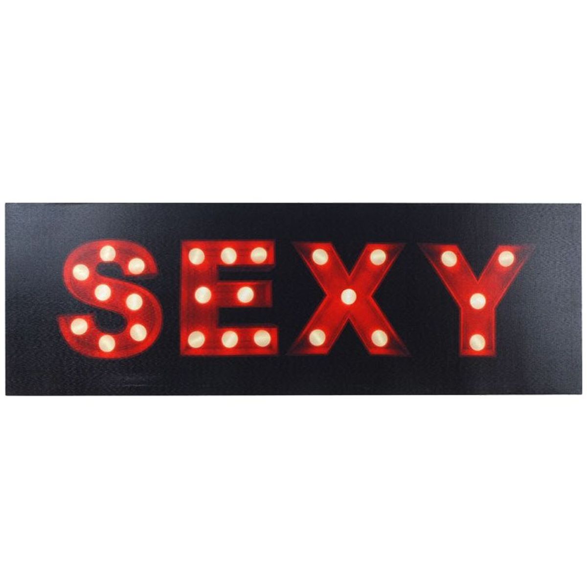 Cadre en toile imprime SEXY 90 x 30 cm