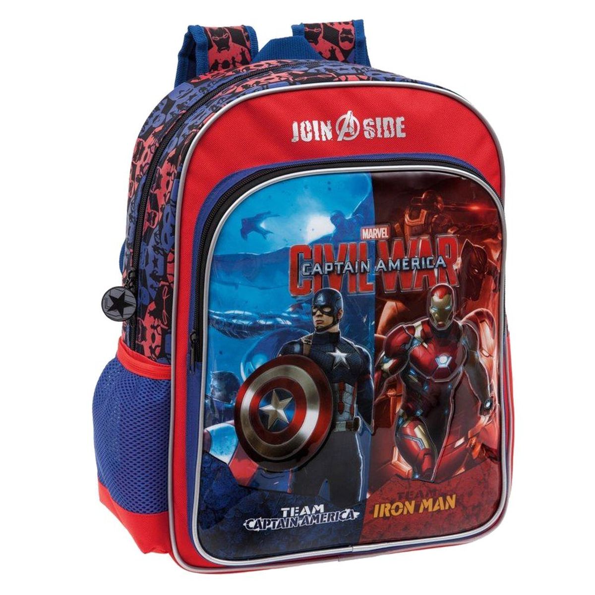 Sac  dos Civil War Avengers Marvel 40 cm