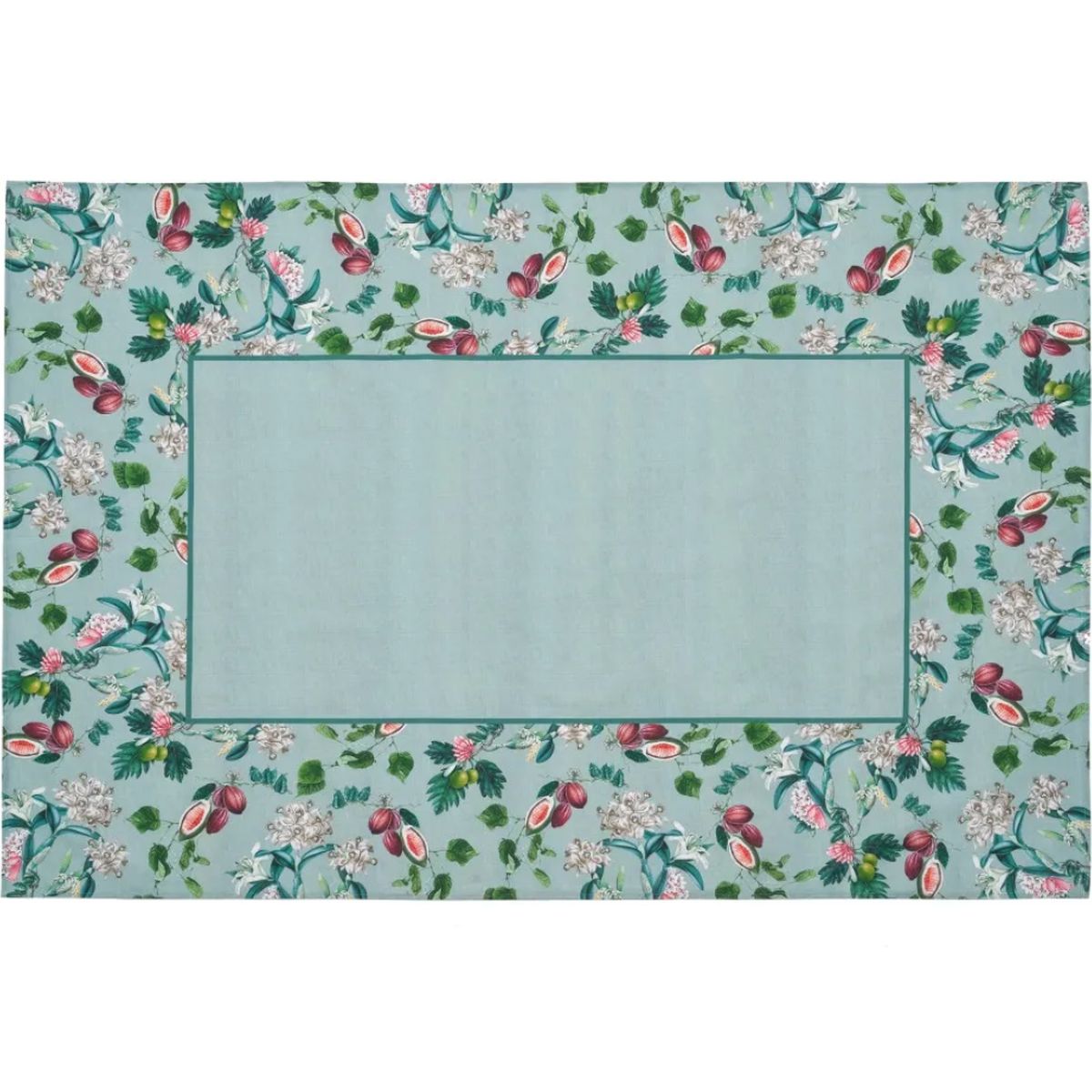 Nappe en coton enduit Orchide 140 x 240 cm