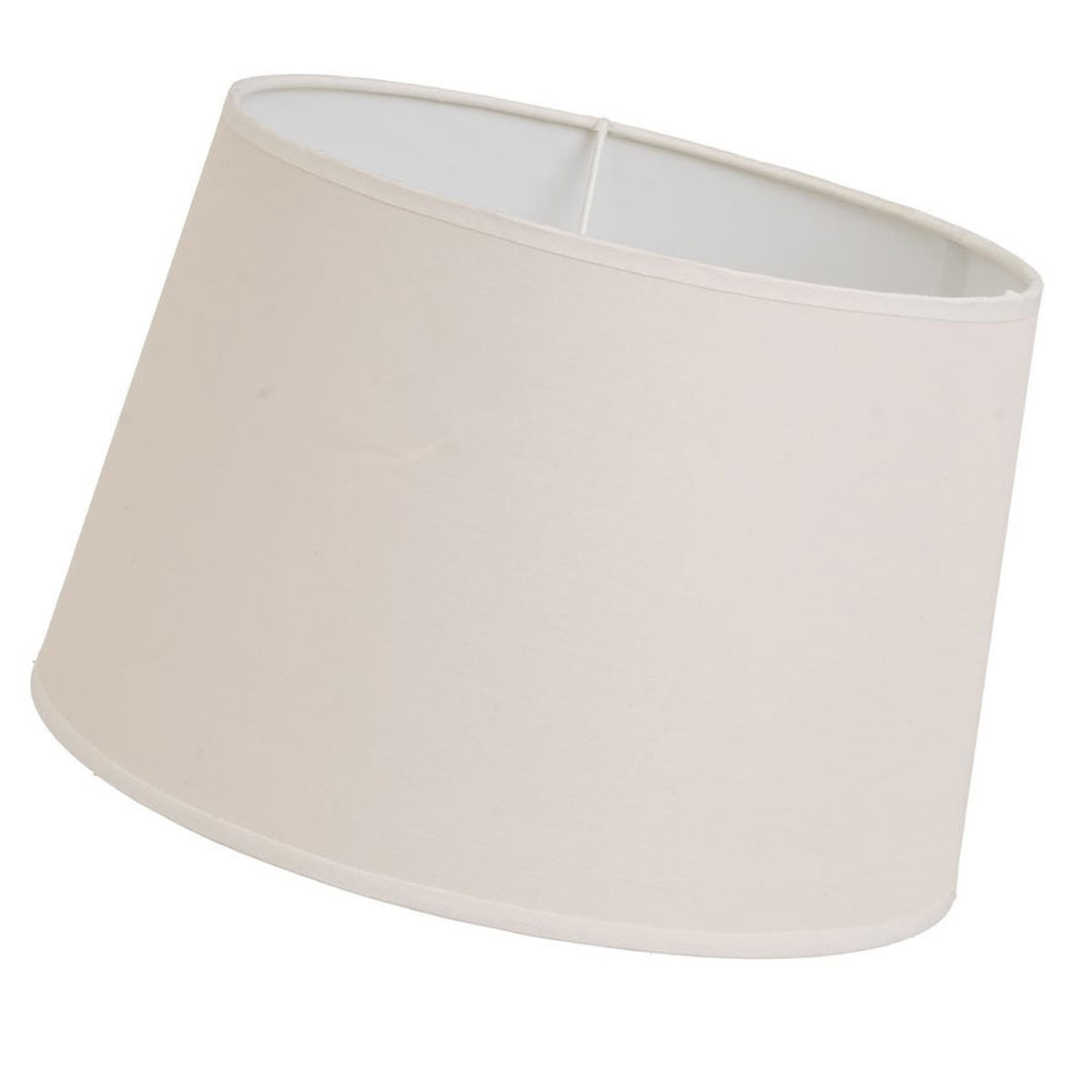 Abat-jour beige � Hauteur 18,5 cm