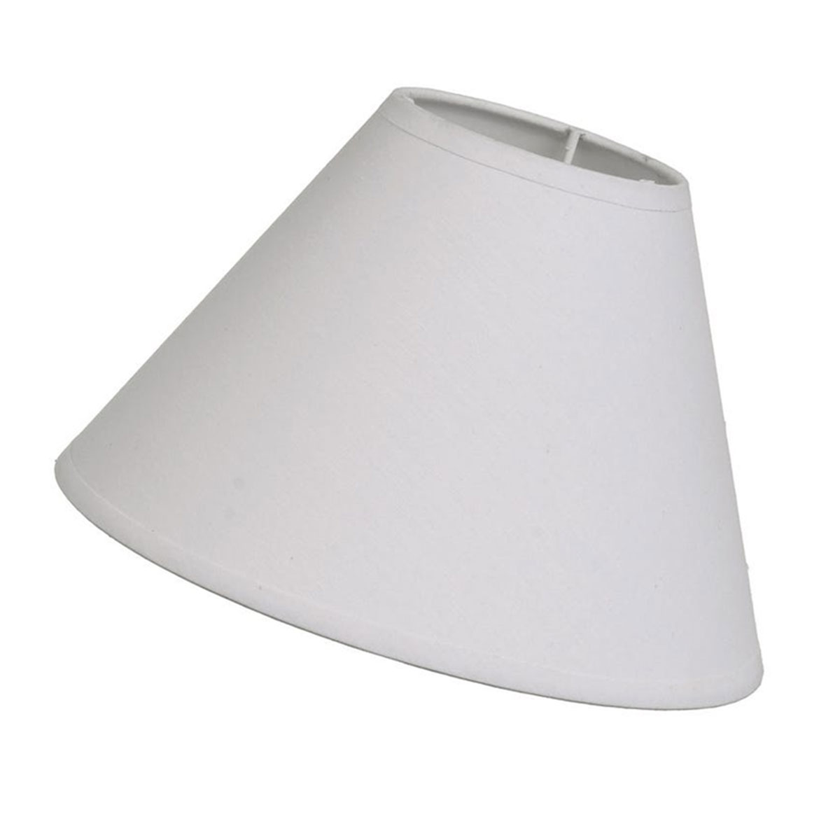 Abat-jour conique gris clair 22 cm