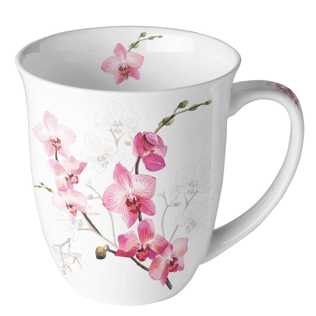 Mug en Porcelaine fine - Orchide