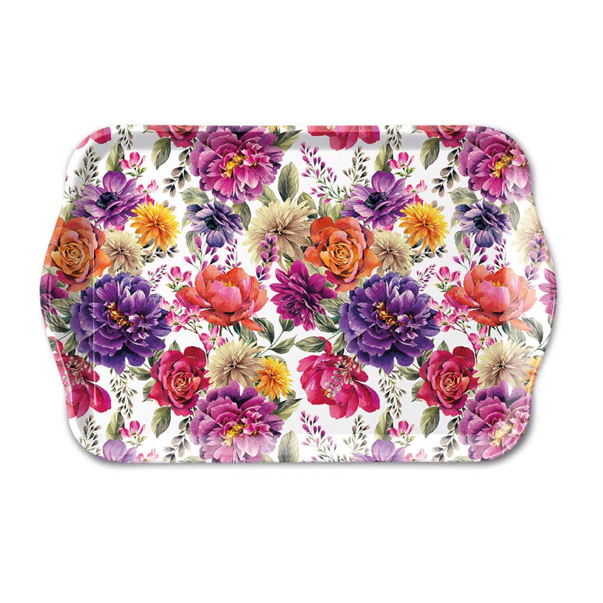 Petit Plateau Rectangulaire  Floraison clatante