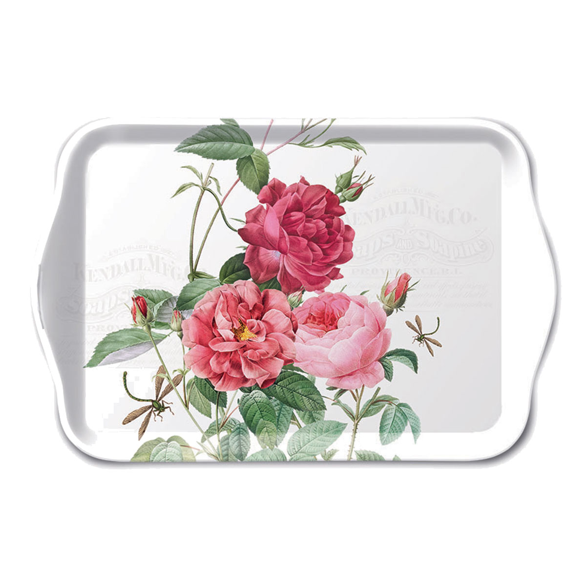 Mini plateau rectangulaire floral Amber