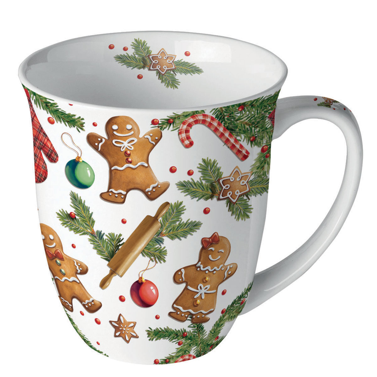 Mug en porcelaine fine � Biscuits pain d��pices