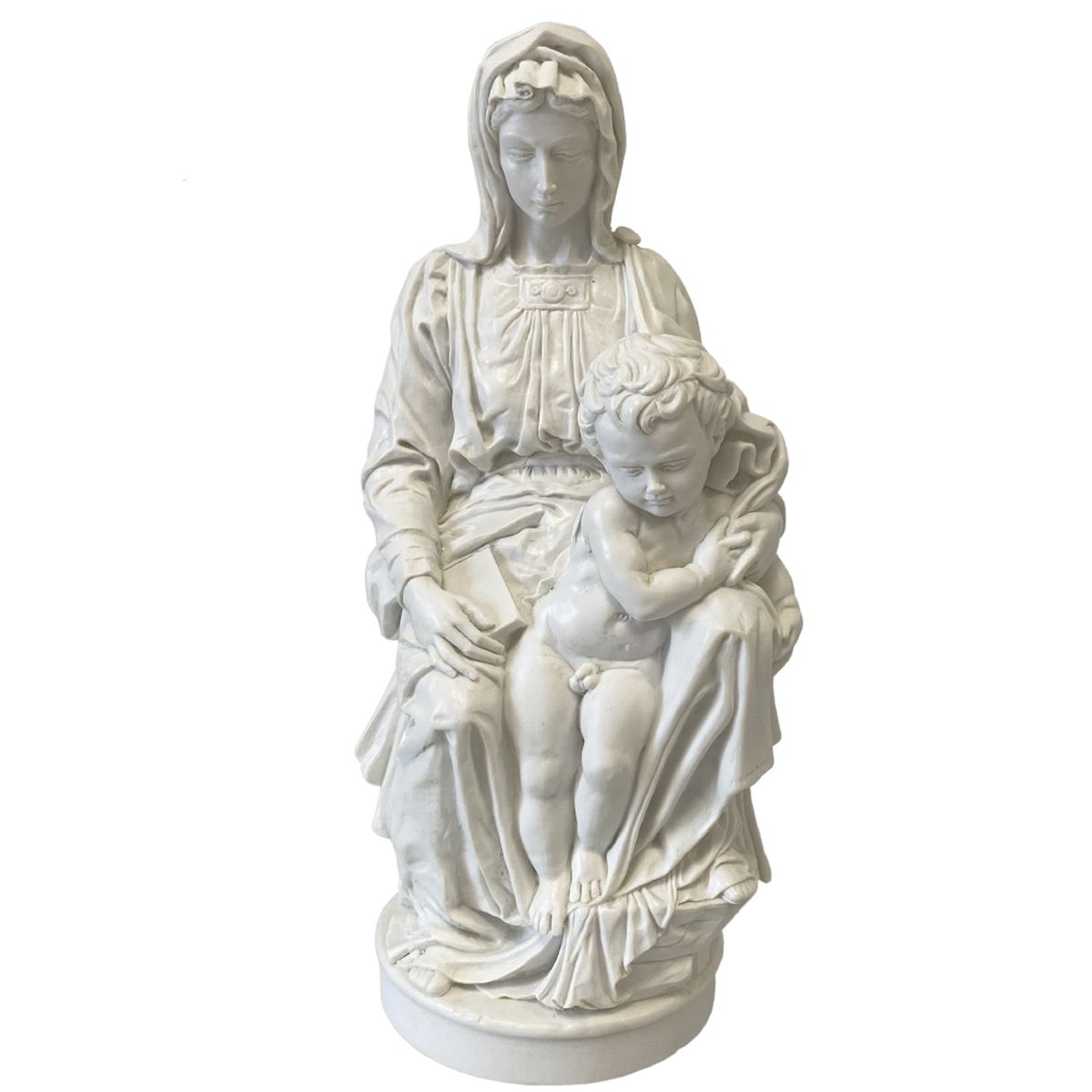 Figurine Michel-Ange - La Madone de Bruges - 23 cm