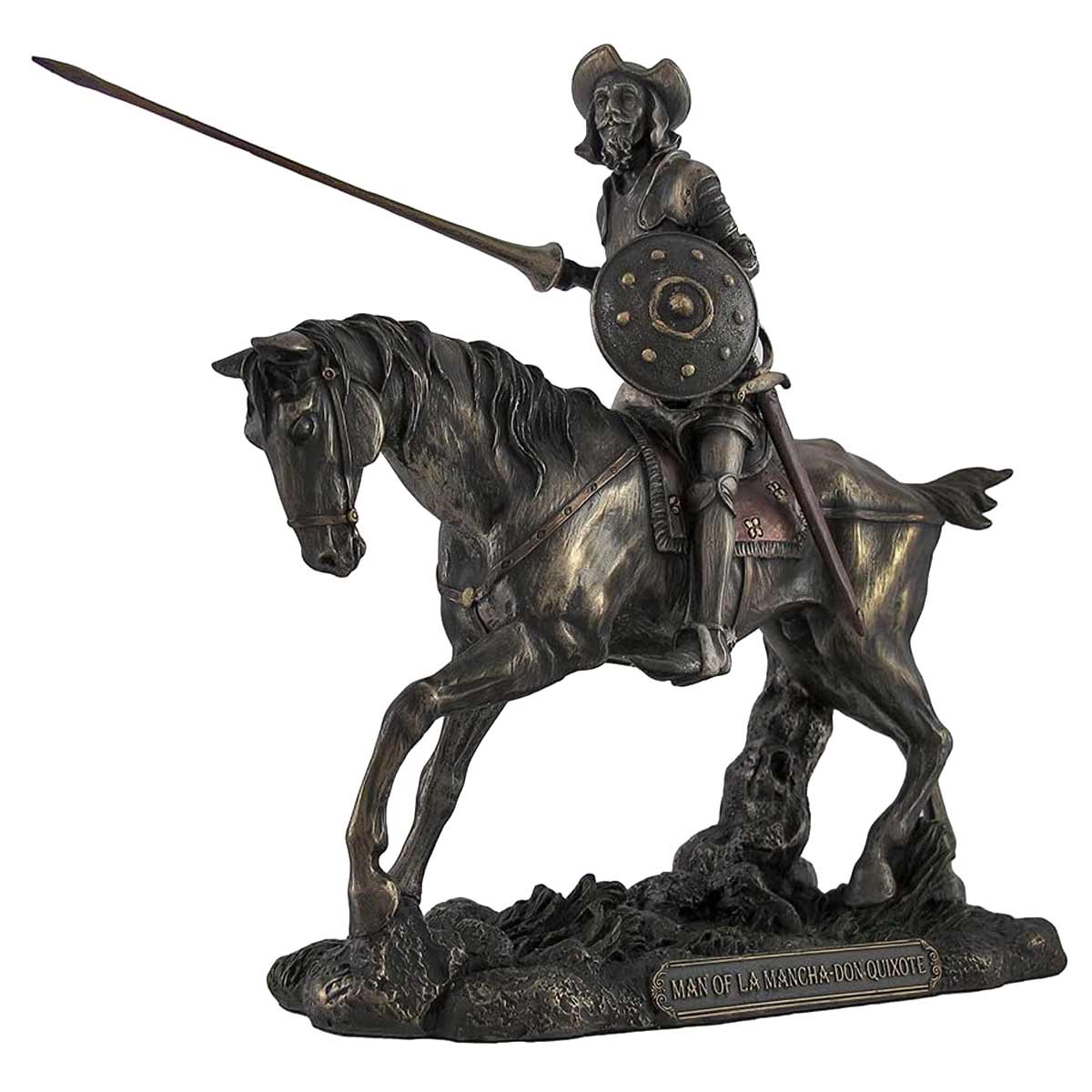 Statuette Don Quichot, le chevalier l�gendaire