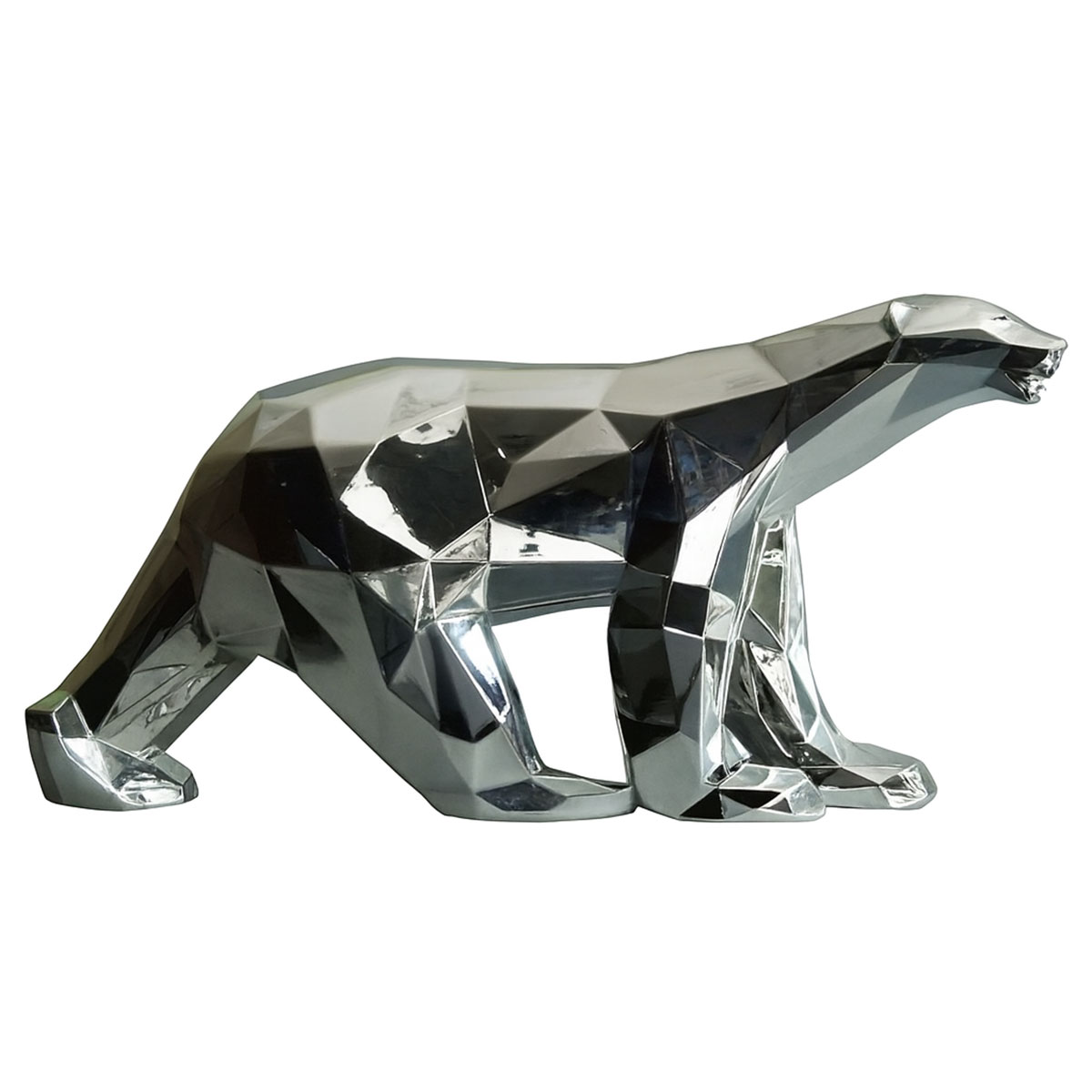 Figurine Orlinski � Ours Pompon Silver