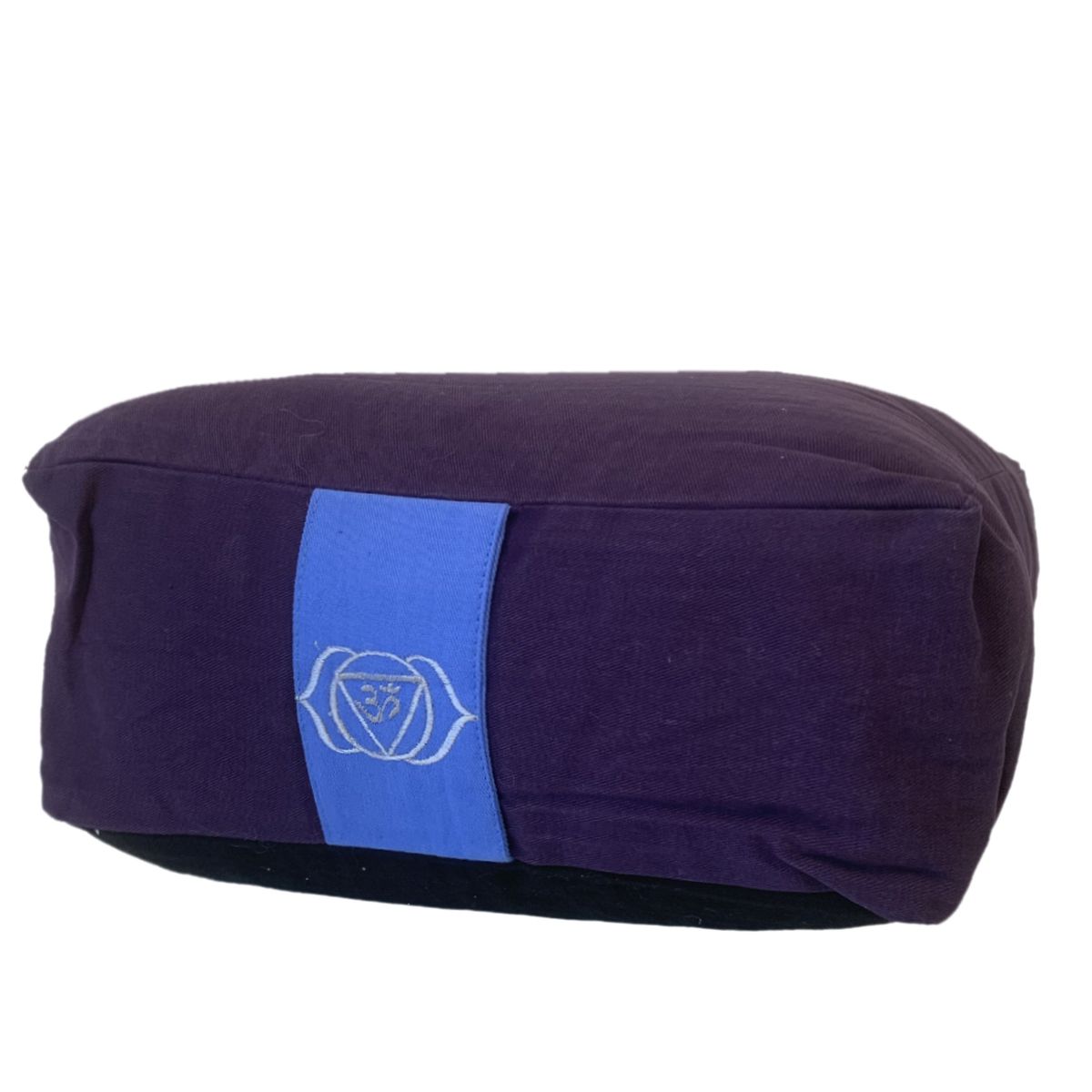 Coussin pour mditation et yoga Chakra 6 Aja indigo