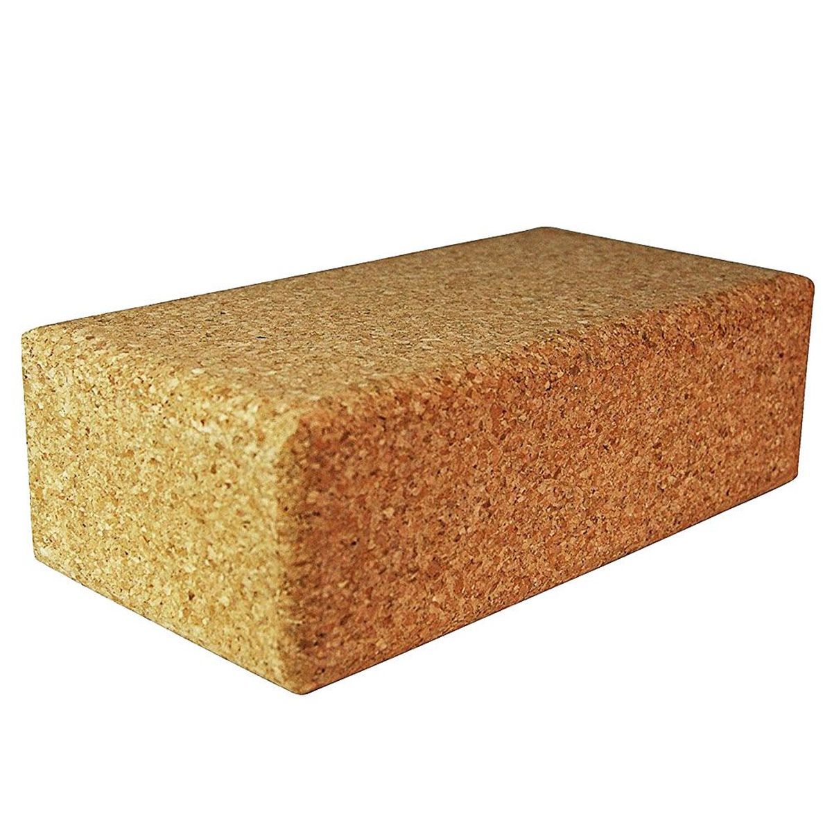 Brique De Yoga En Liège Naturel - 22,7 X 12 X 6,5 Cm - Stable Et Antidérapante - Pour Yoga Et Pilates