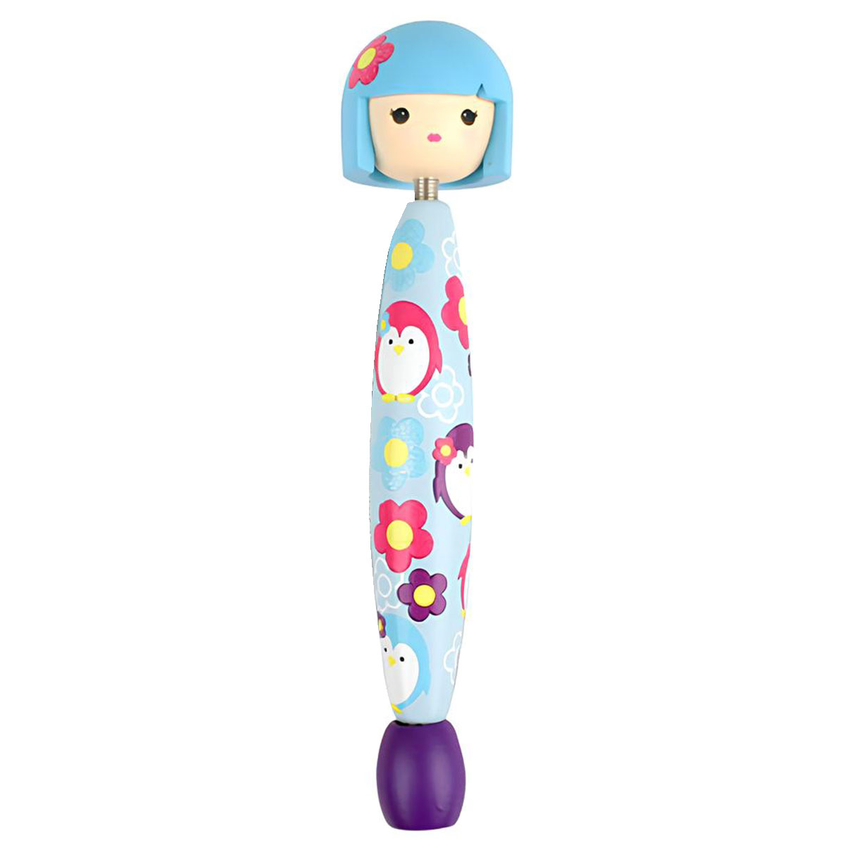 Stylo en bois Kimmi Junior Cindy Pingouin
