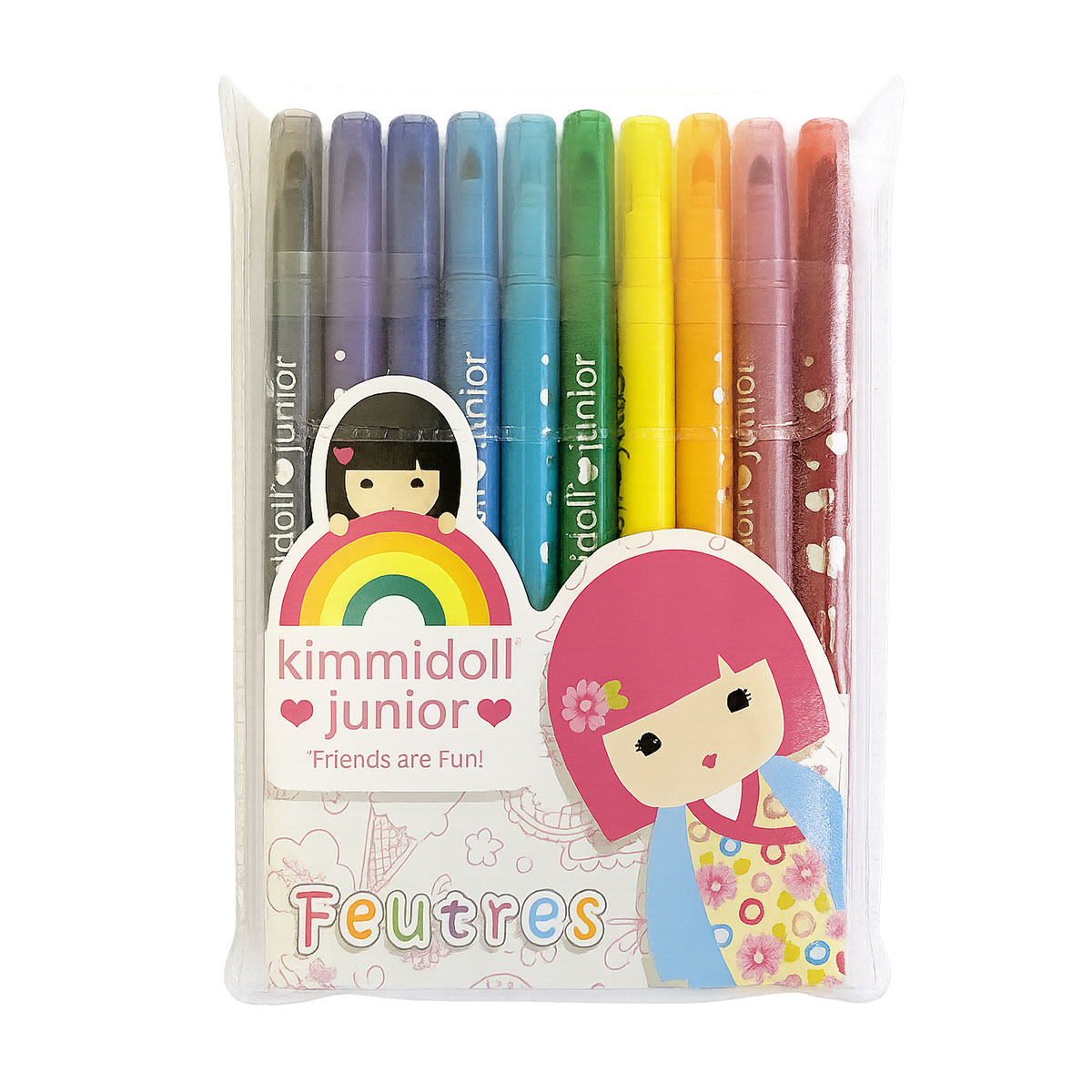 Set de 10 Feutres Kimmi Junior