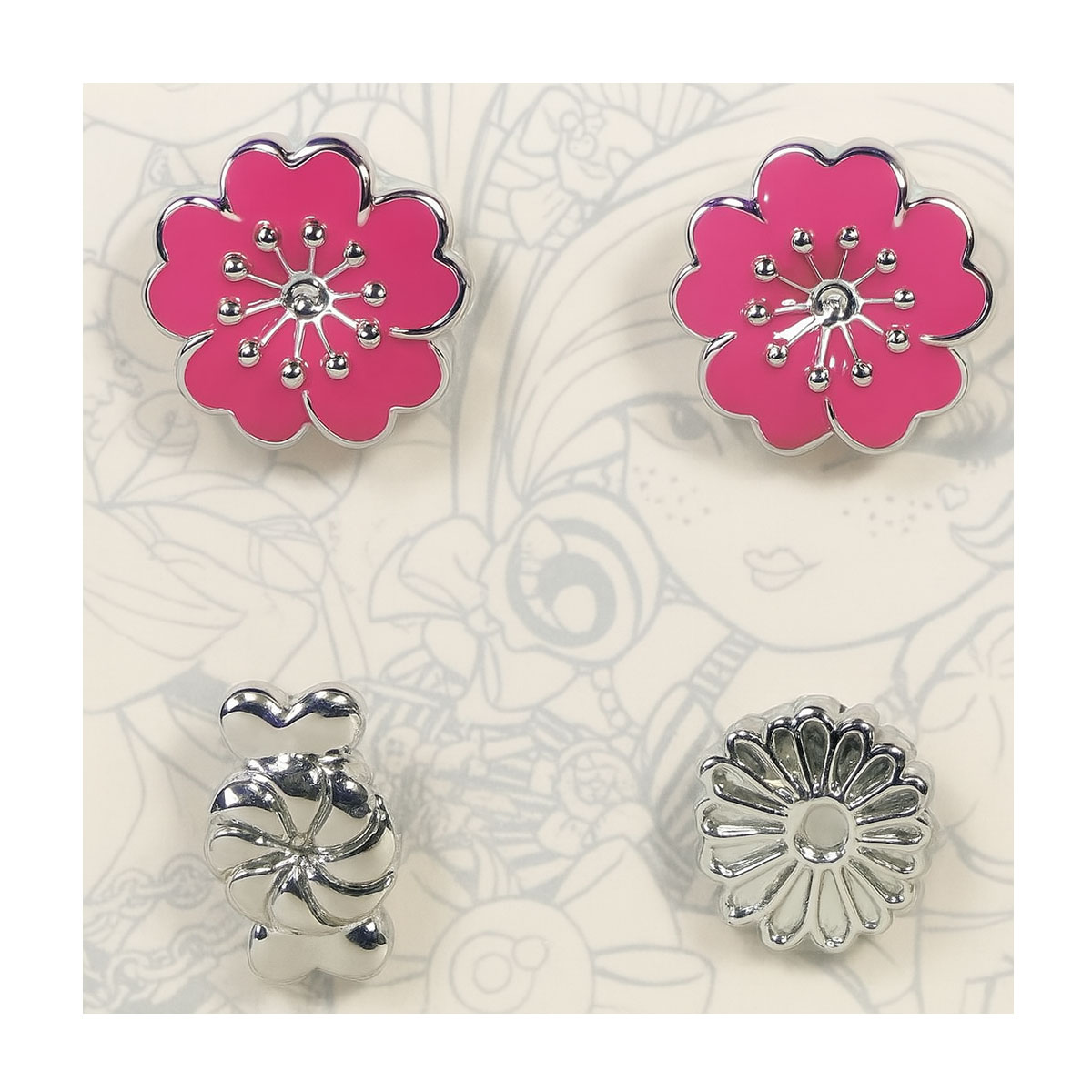 Boucles d'oreilles Collection Kimmidoll Love Miso Cute