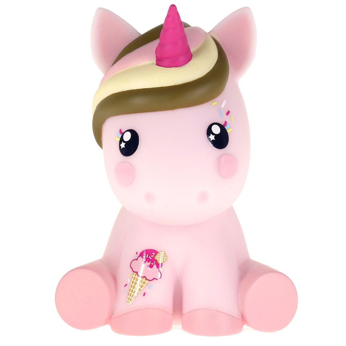 Figurine Licorne Candy Cloud Cupcake Soit lumineuse, soit tendre