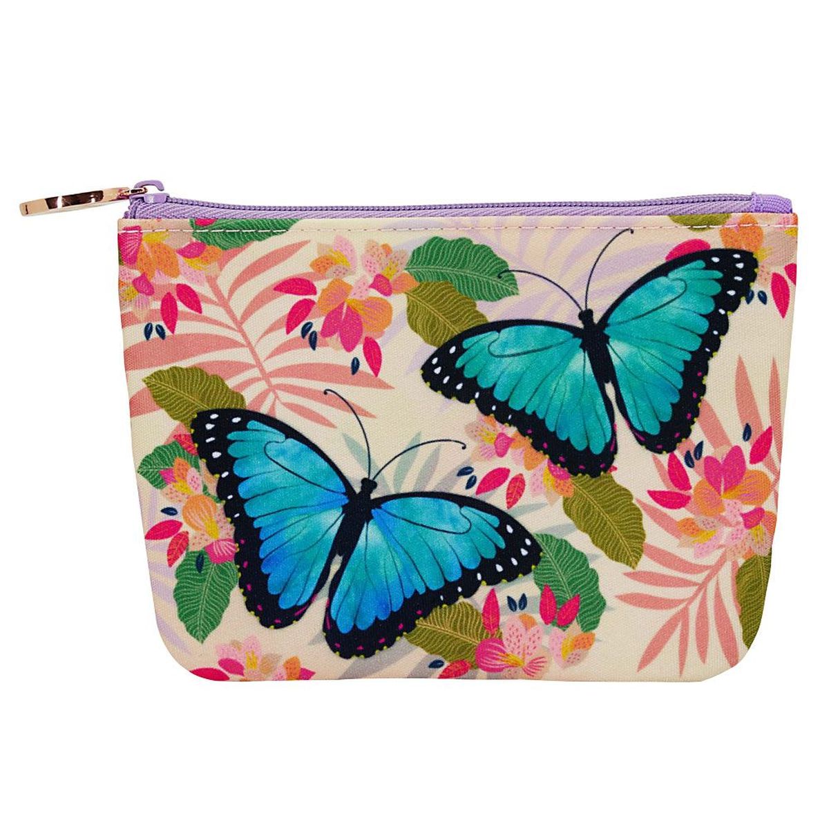 Porte monnaie Amazon Love Rose - Papillons