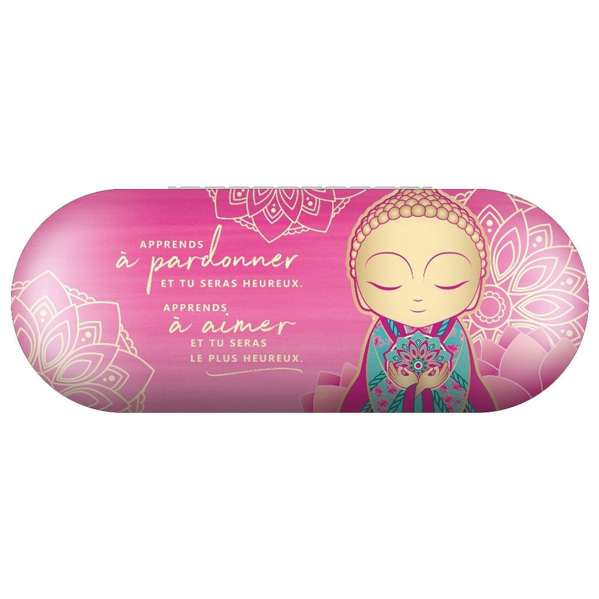 Etui  lunettes Little Buddha Rose - Pardonner