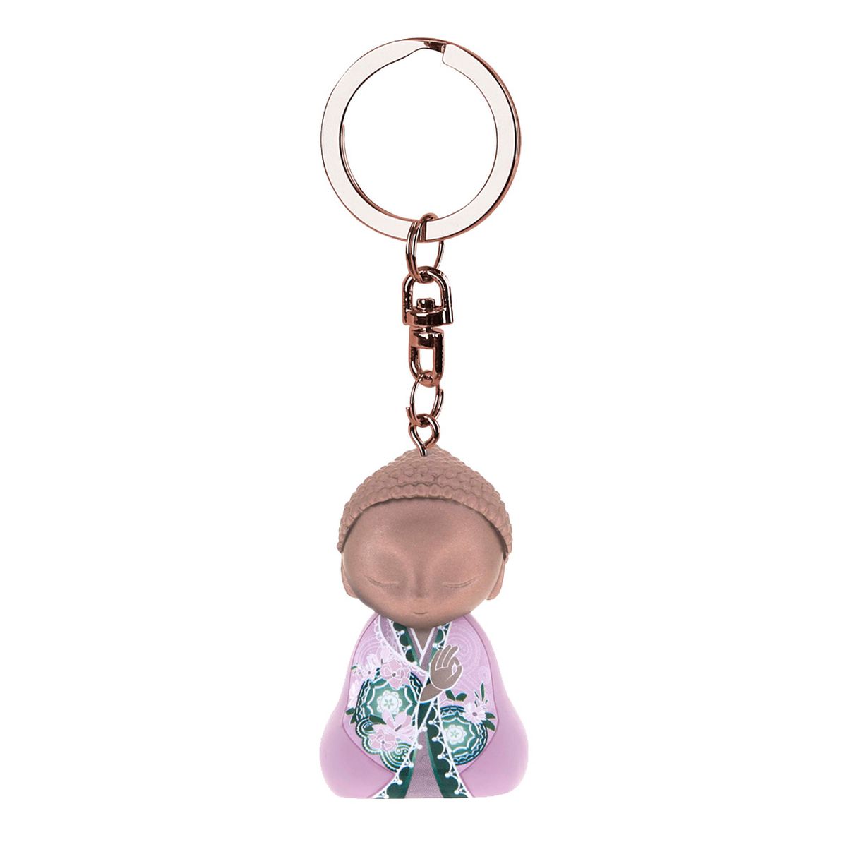 Figurine porte cls Little Buddha Rose - Joie