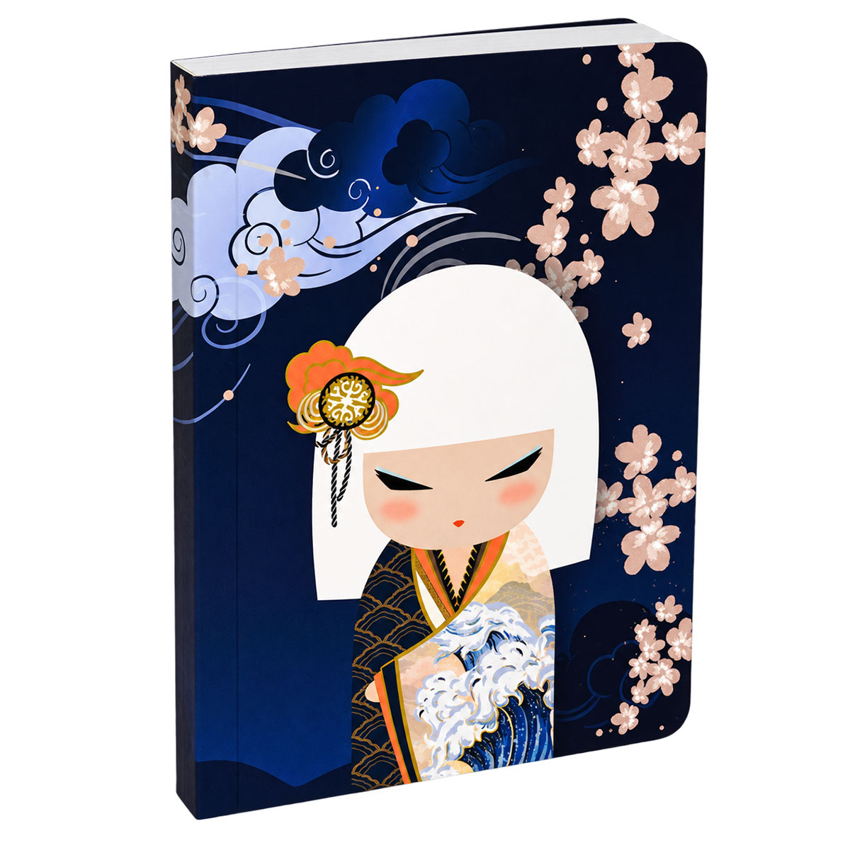 Carnet A6 Kimmidoll Minami 192 pages fleurs japonaises