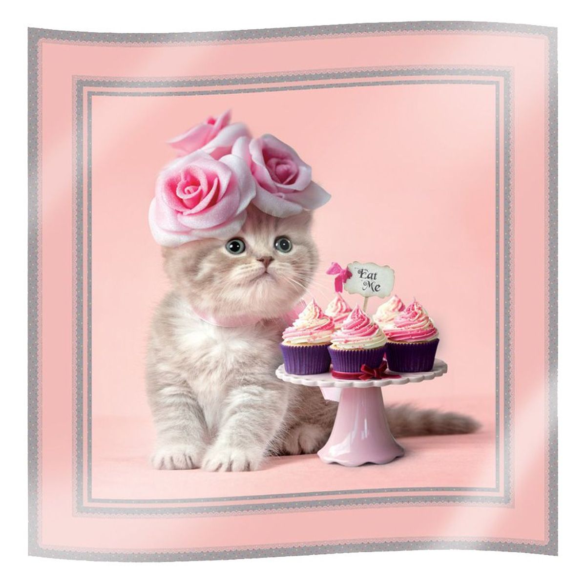 Foulard To Jasmin Chaton gourmand