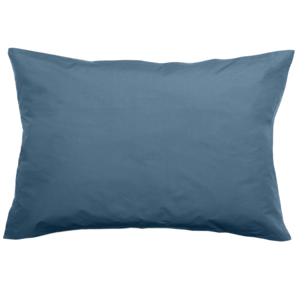 Taie d'Oreiller 80 fils Coton percale 50 x 70 cm - Azur