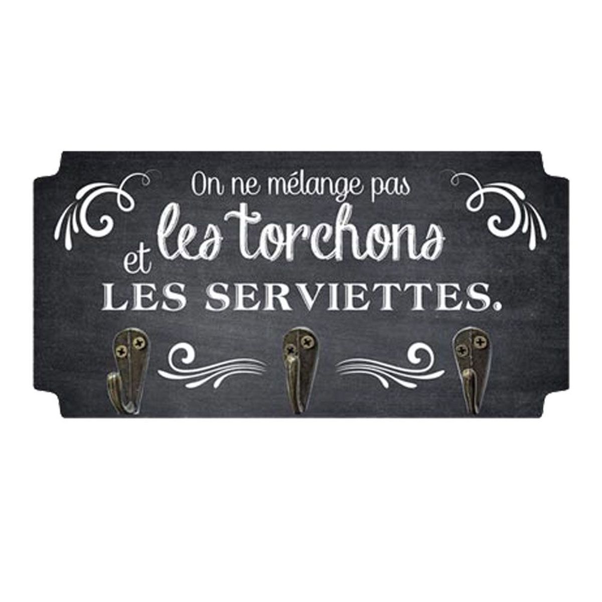 Patre de cuisine - On ne mlange pas les torchons...