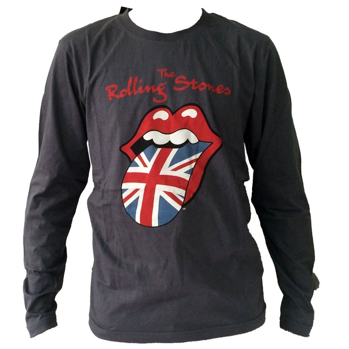 T-shirt Rolling Stones manches longues anthracite taille M