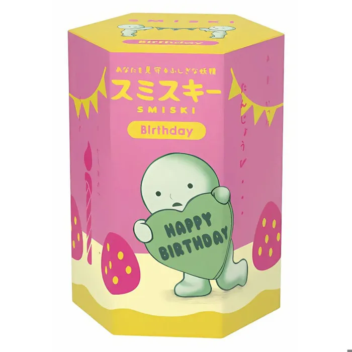 Figurine Smiski phosphorescente s�rie Birthday