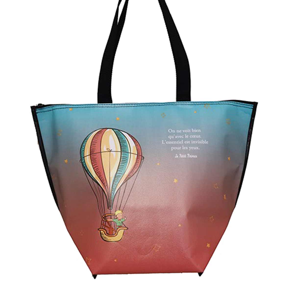 Sac Repas Isotherme recycl - Le petit Prince en Montgolfire