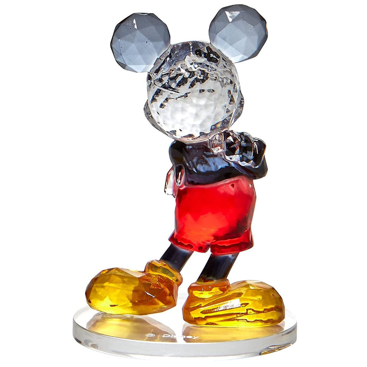 Figurine Mickey Cristal en acrylique facett - Disney Showcase