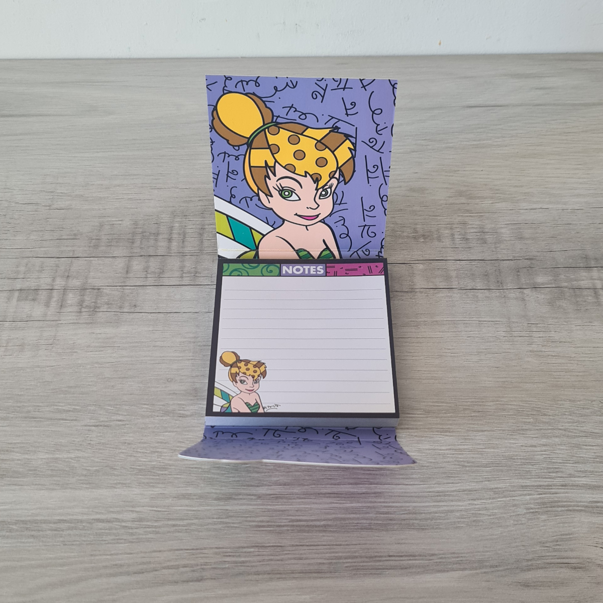 Carnet Fe Clochette disney par Romero Britto