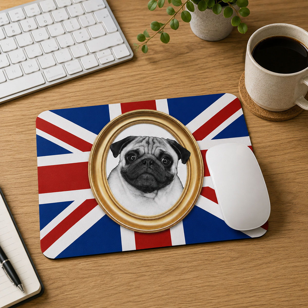 Tapis de souris London Union Jack Carlin By Cbkreation