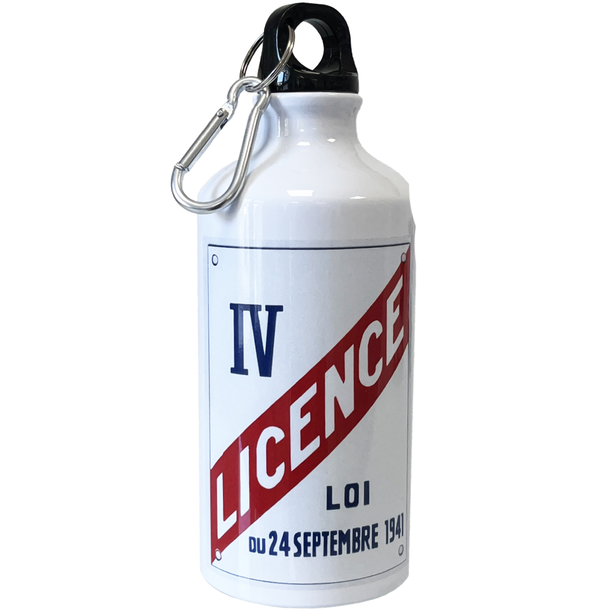 Bidon Sport Licence 4 aluminium par Cbkreation