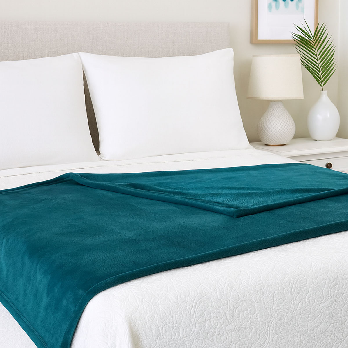 Plaid polaire doudou canard 130 x 160 cm