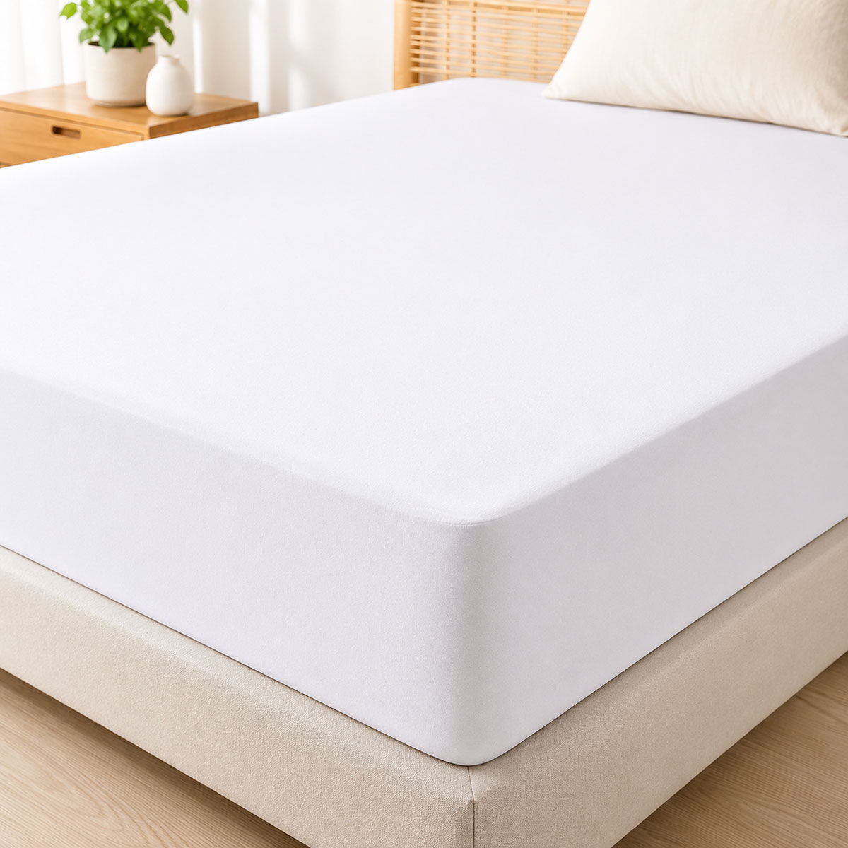 Prot�ge matelas Imperm�able respirant - Al�se 90 x 190 x 30 cm