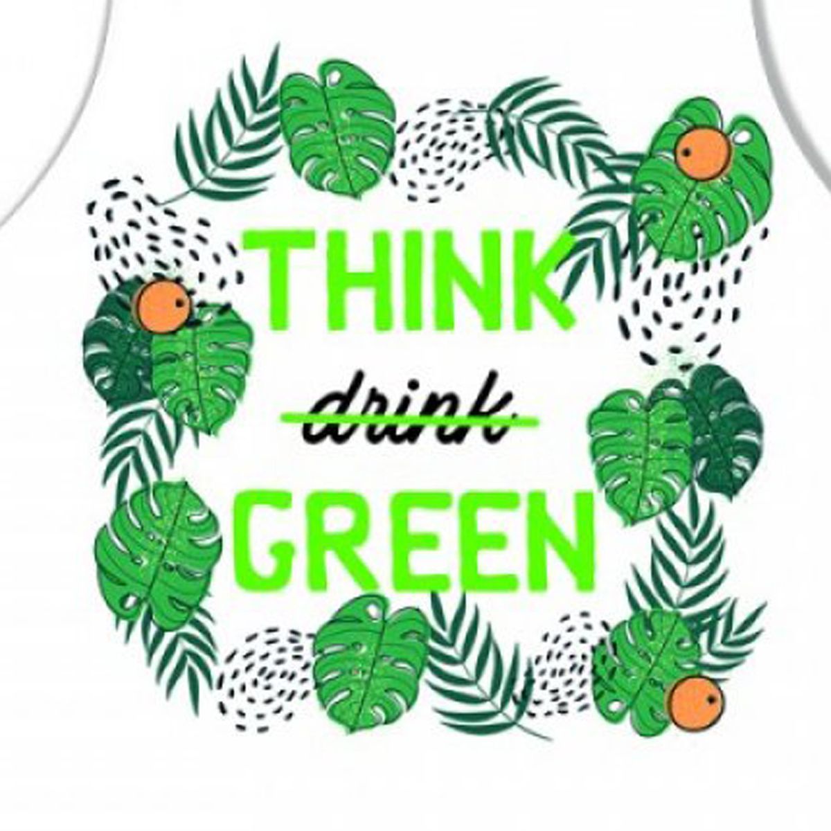 Tablier adulte en coton - Think Green