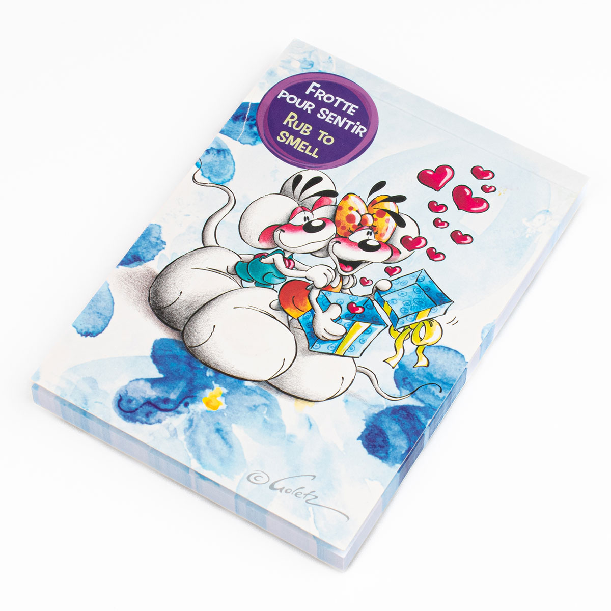 Bloc-notes Diddl parfum A6  Modle alatoire