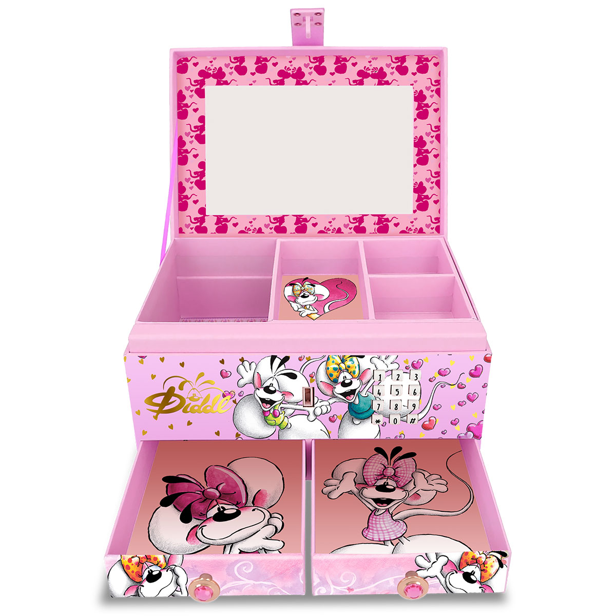 Pochette peluche Diddl