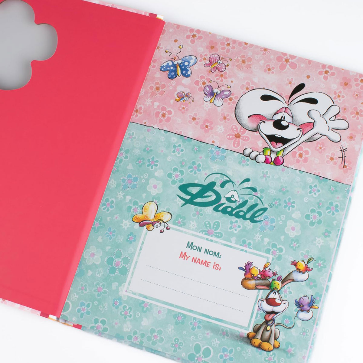 Cahier � Spirale A5 Diddlina Rose 80 Pages