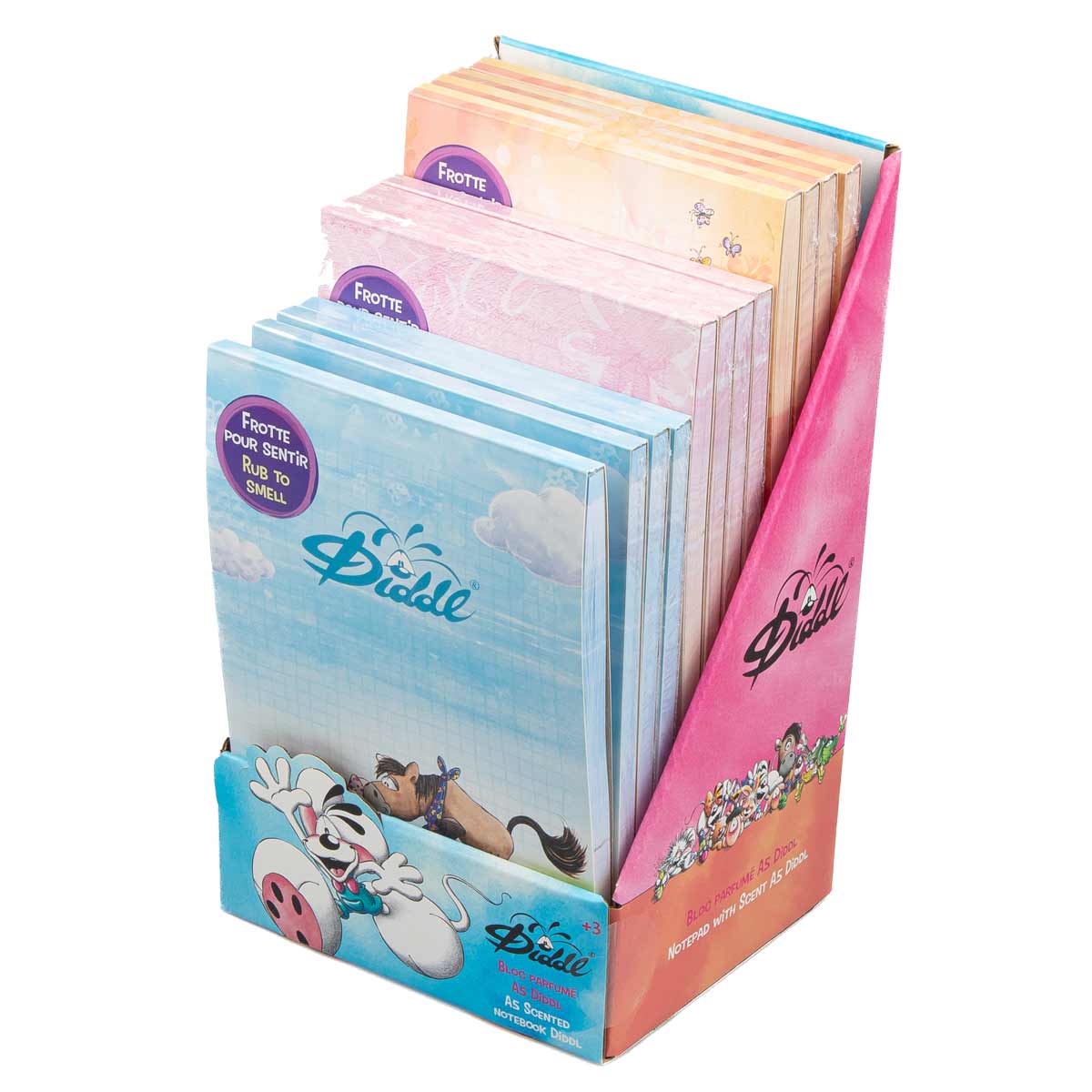 Bloc-notes Diddl parfum� A5 � Mod�le al�atoire