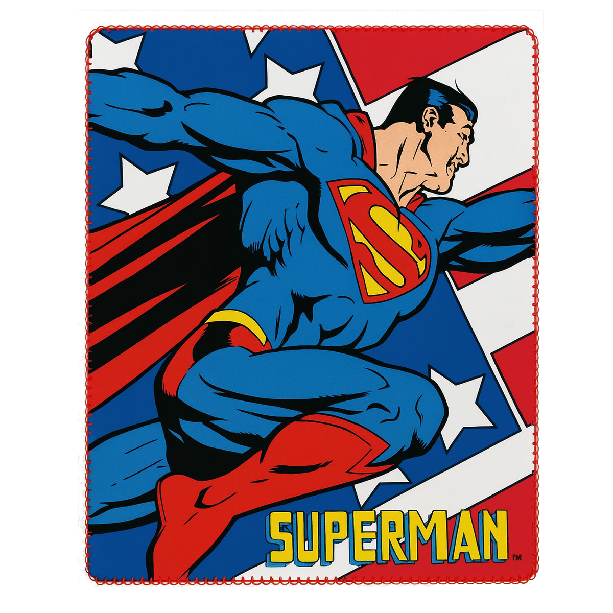 Plaid Superman DC Comics - USA en polaire