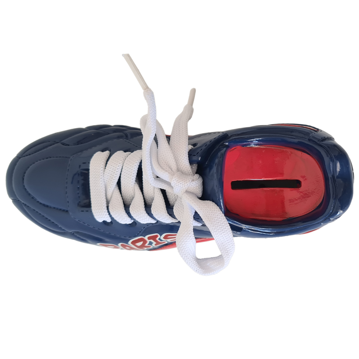 Tirelire chaussure de foot en cramique Paris