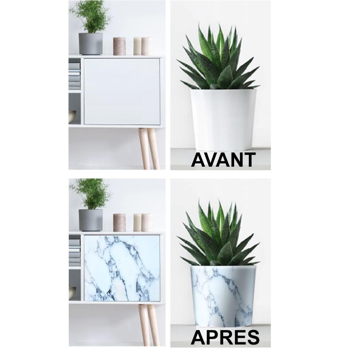 Rouleau adhsif Aspect Marbre 45 x 150 cm