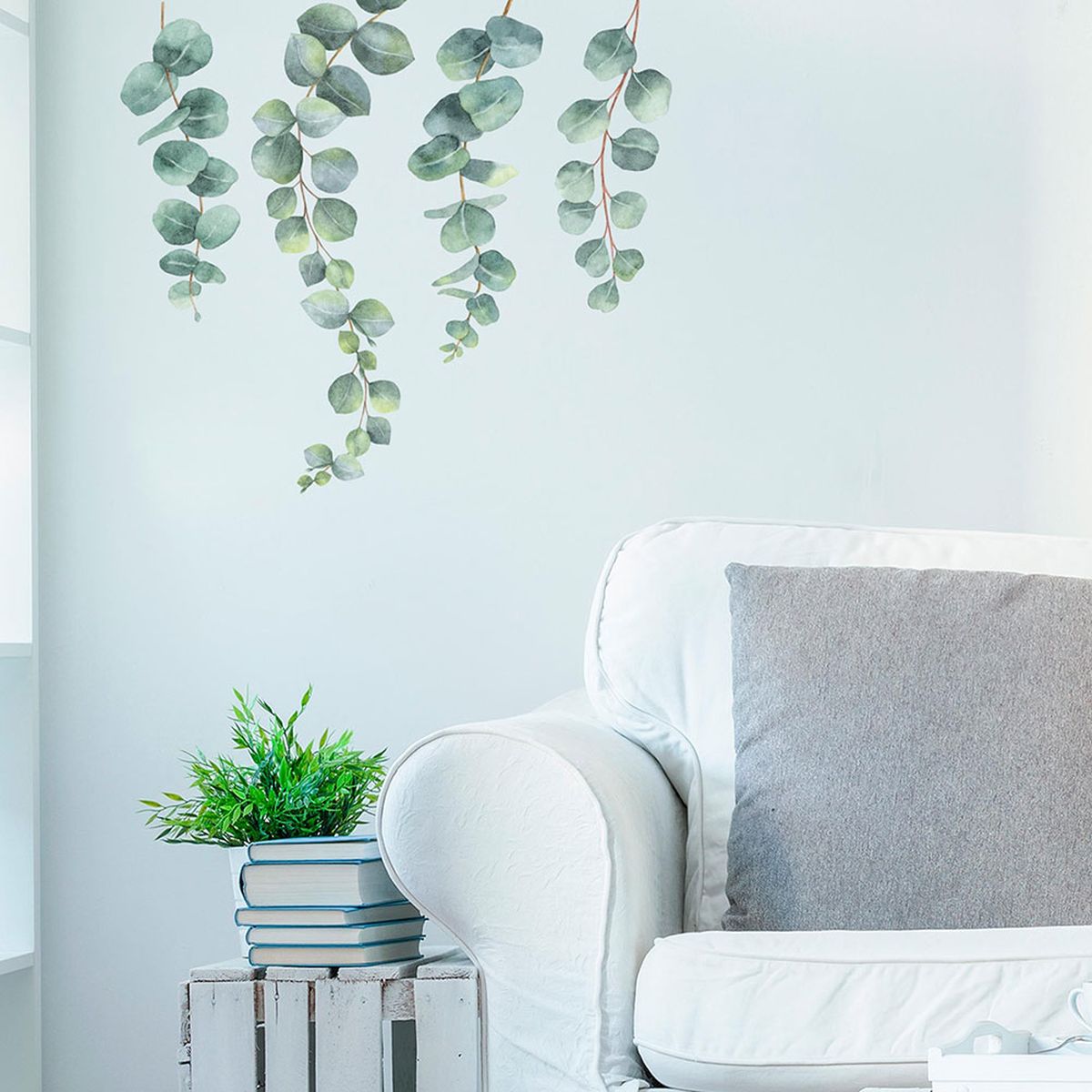 Sticker dcoration Murale Branche d'Eucalyptus