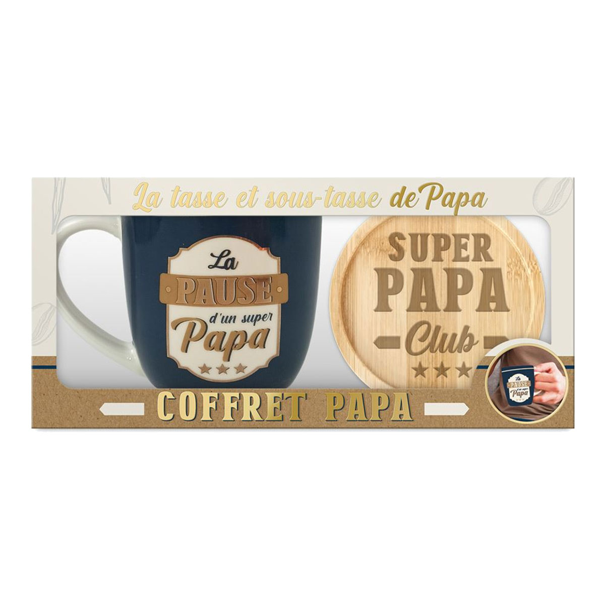 Coffret Mug La Pause dun Super Papa