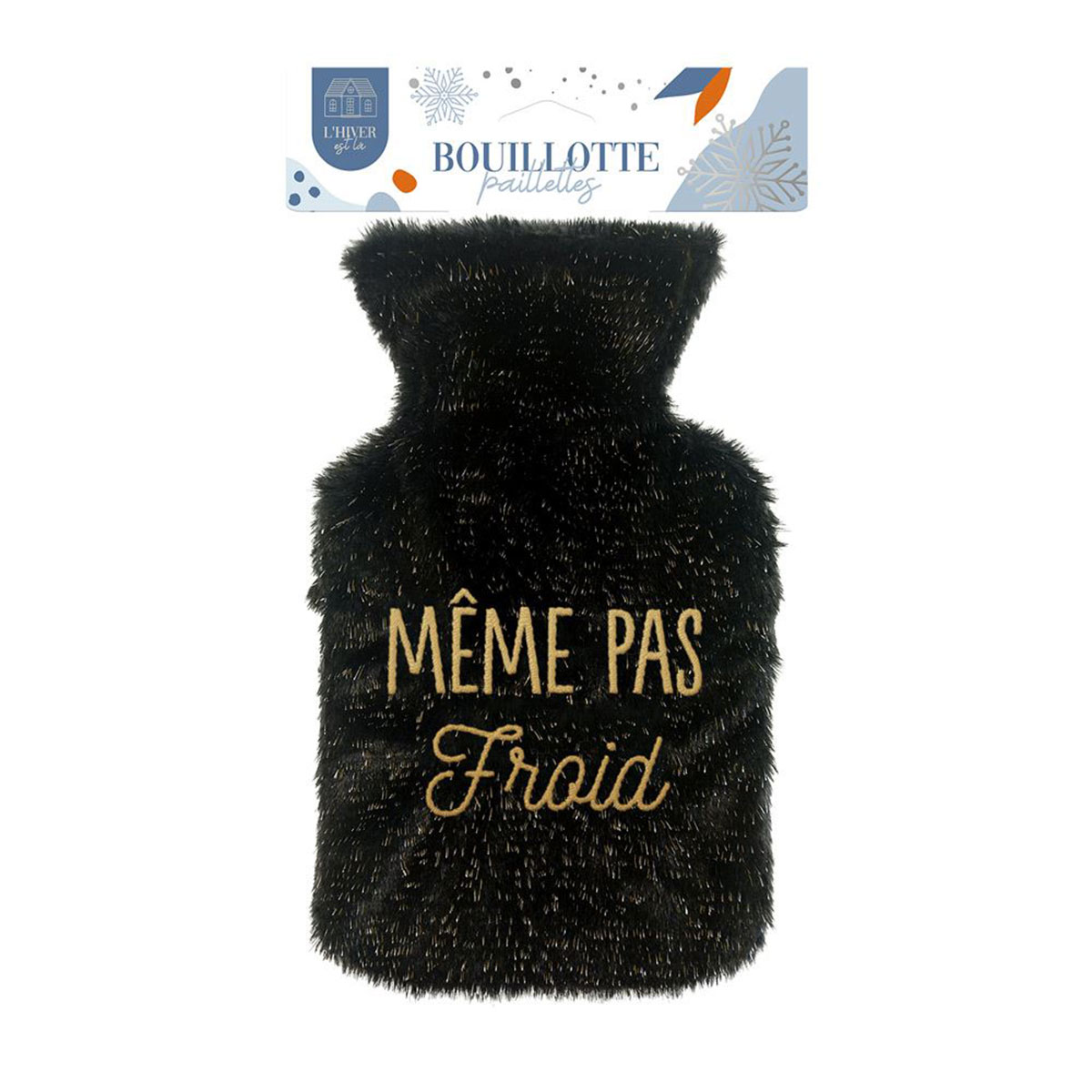 Bouillotte traditionnelle en fourrure  Mme pas froid