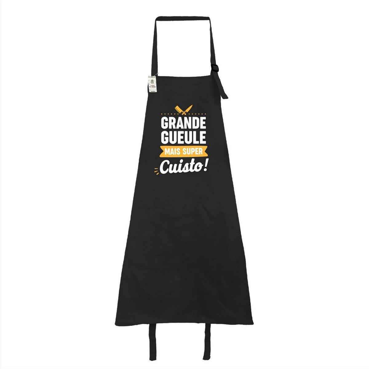 Tablier Grande Gueule mais Super Cuisto