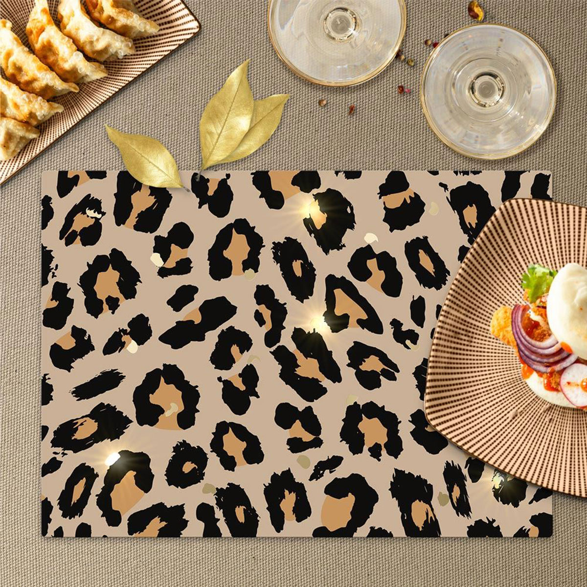 Set de table l�opard