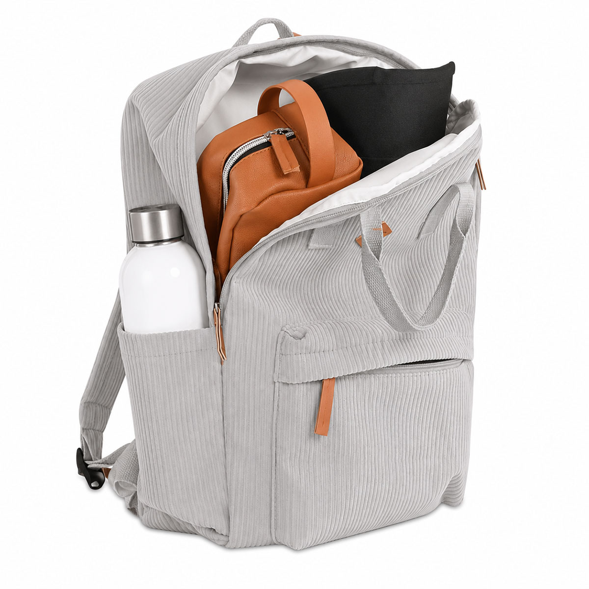 Sac � dos effet c�tel� gris