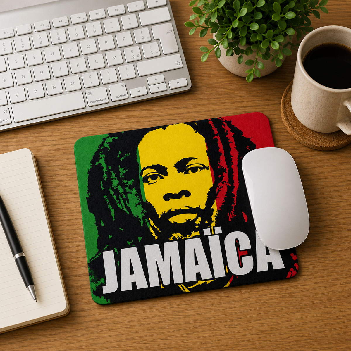 Tapis de souris Jamaica Portrait