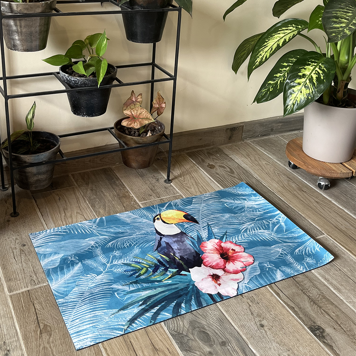 Tapis de sol Toucan 45 x 75 cm - Caribea